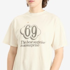 Aries Men's Destroyed 69 T-Shirt in Ecru
