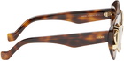 LOEWE Tortoiseshell Cateye Double Frame Sunglasses