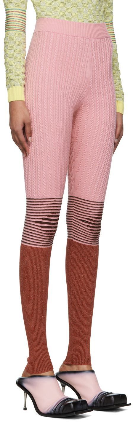 ANDREJ GRONAU SSENSE Exclusive Pink Leggings