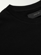 AMIRI - Wes Lang Printed Cotton-Jersey T-Shirt - Black