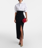 Christen Helix leather pumps