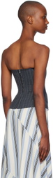 Miaou Gray Libra Corset