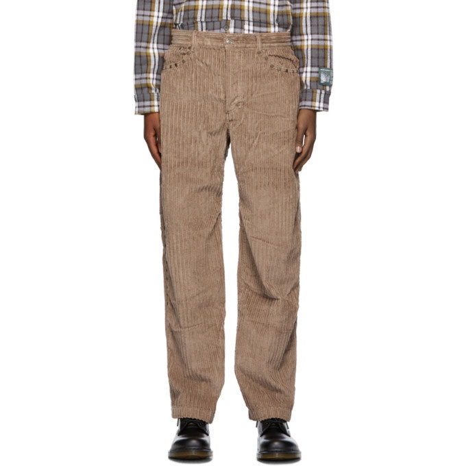 Photo: Phipps Taupe Corduroy Studded Trousers