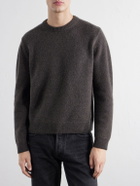 TOTEME - Camel Hair Knit Sweater - Brown