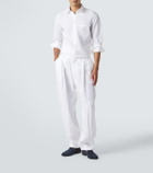 Dolce&Gabbana Linen tapered pants