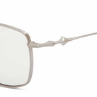 Gentle Monster Academya Sunglasses in Silver/Brown 