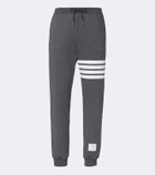 Thom Browne 4-Bar cotton jersey sweatpants