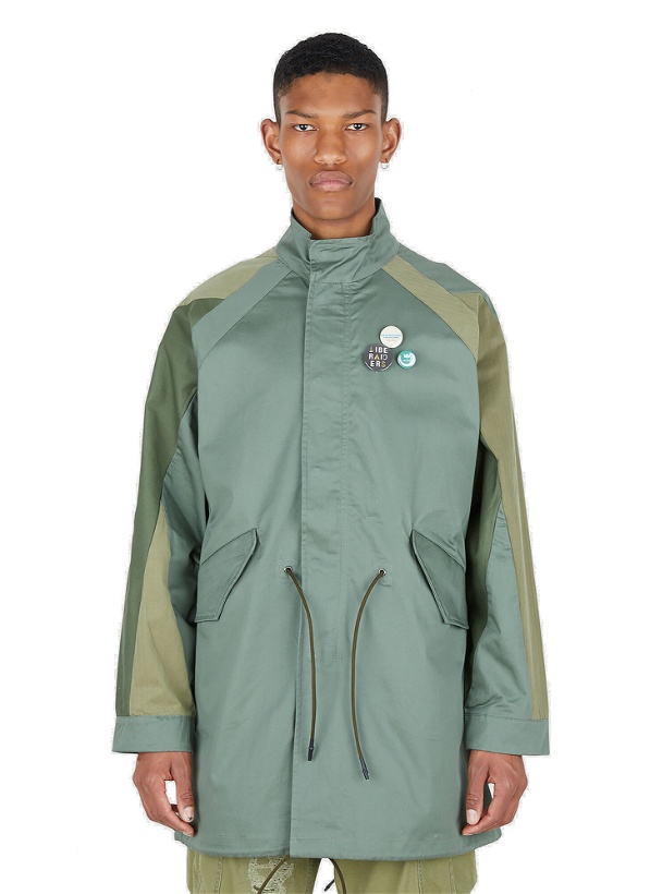 Photo: Patchwork Field Jacket in Khaki