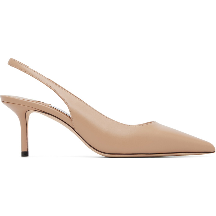 Photo: Jimmy Choo Beige Love Sling Back 65 Heels