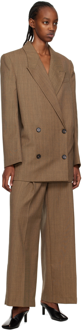 CAMILLA AND MARC Brown Ria Blazer