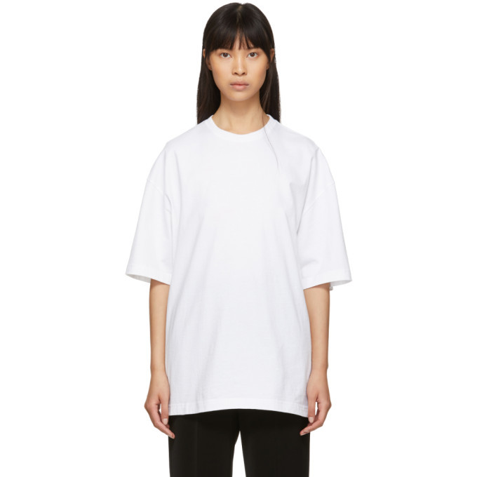 Balenciaga White Tattoo T-Shirt Balenciaga