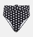Alexandra Miro Ursula polka-dot bikini bottoms
