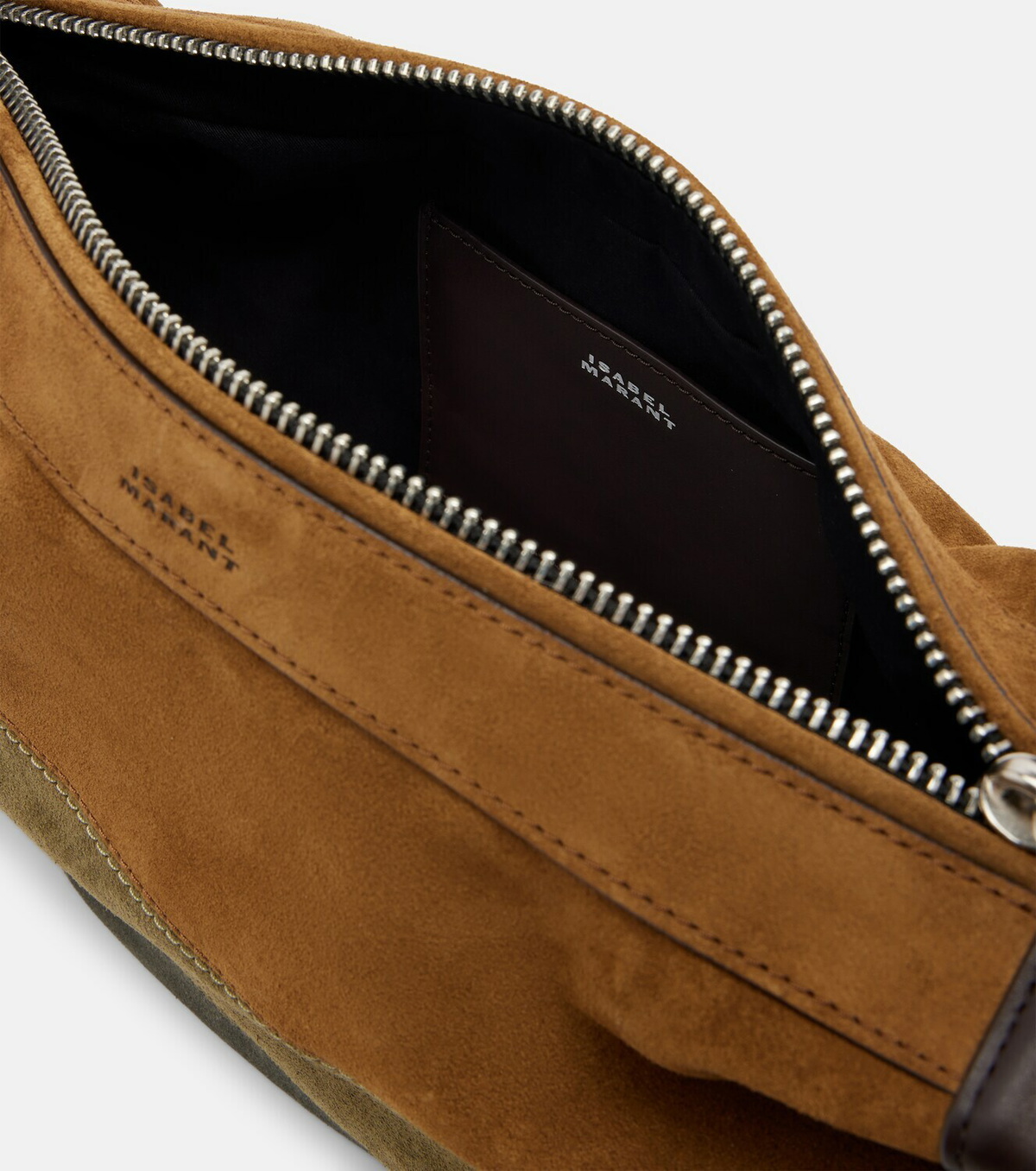Isabel Marant Maia Medium patchwork suede shoulder bag