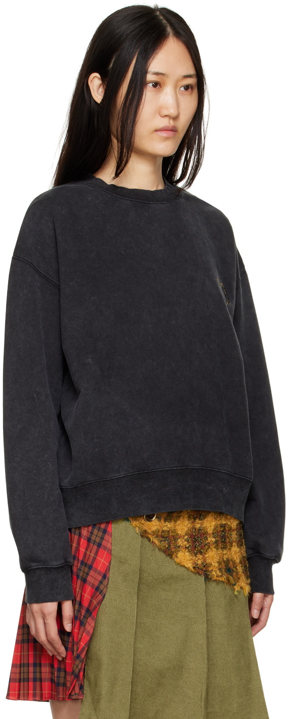Andersson Bell Dark Grey Unisex Essential Heart Sweatshirt