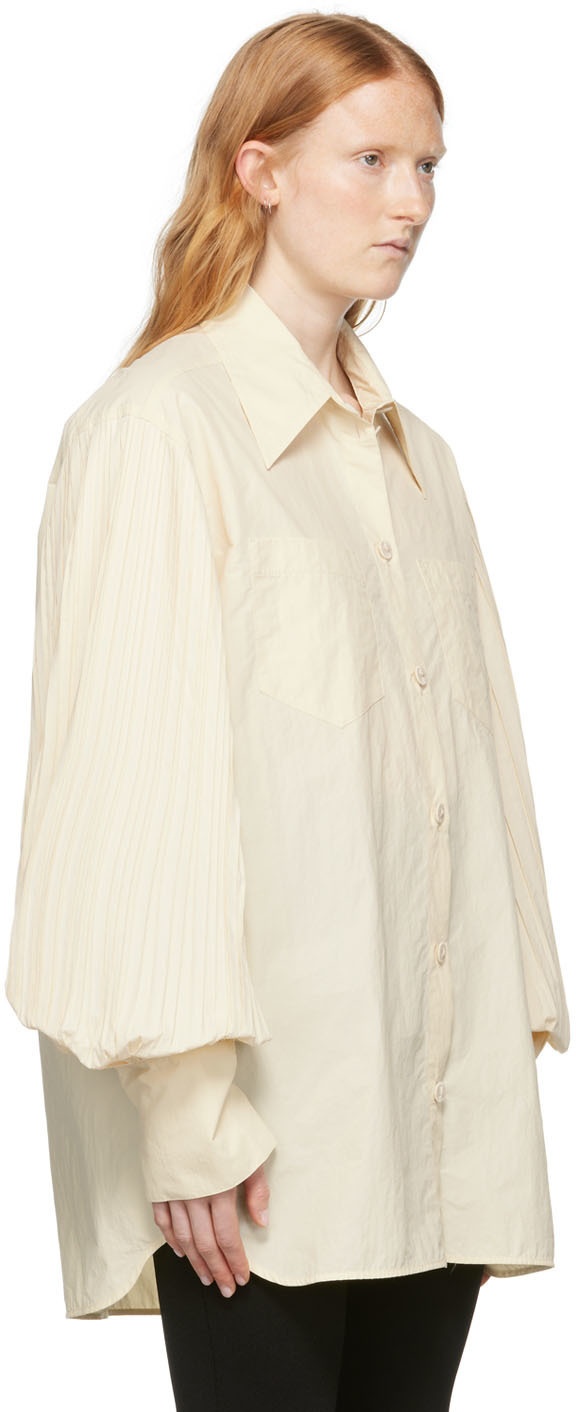 Nanushka Off-White Nele Shirt Nanushka