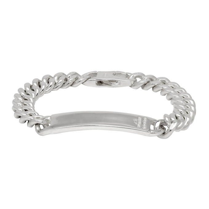 Photo: Bunney Silver Single Tour Identity Chain Bracelet