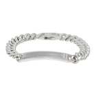 Bunney Silver Single Tour Identity Chain Bracelet