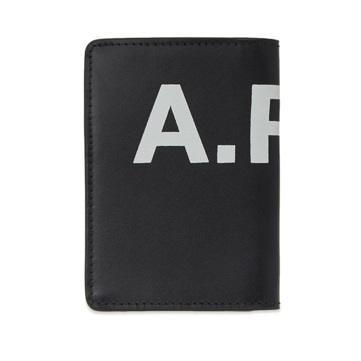 Photo: A.P.C. Stefan Logo Fold Cardholder