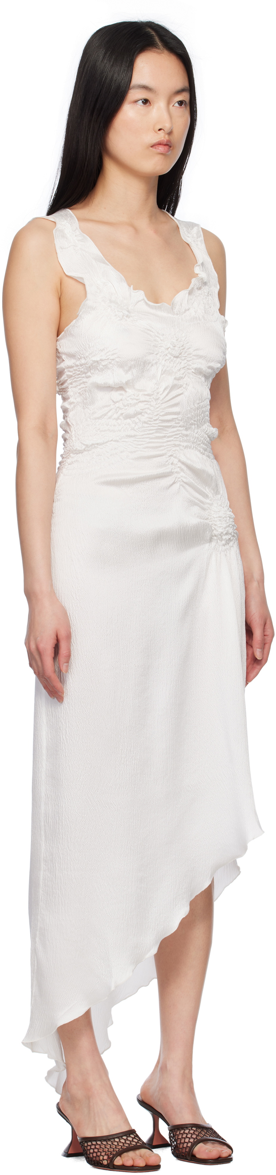 J.Kim White Markiza Paisley Midi Dress