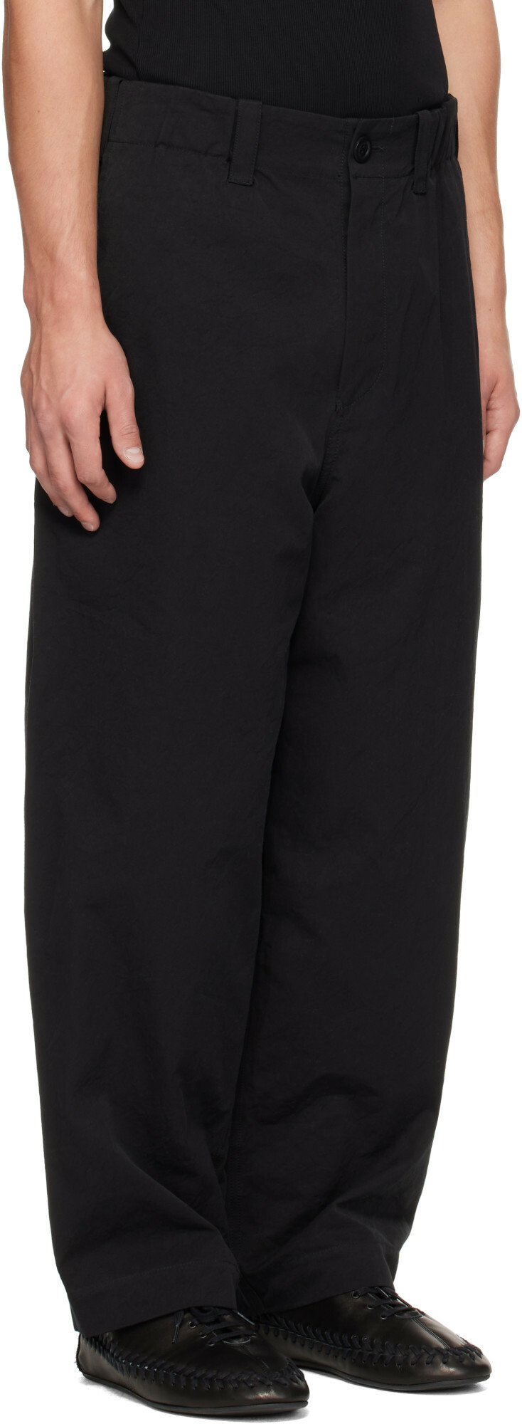 CASEY CASEY Black Warren Trousers