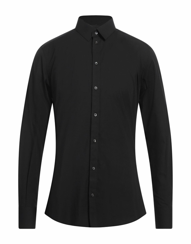 Photo: Dolce & gabbana Gold Mens Shirt in Black