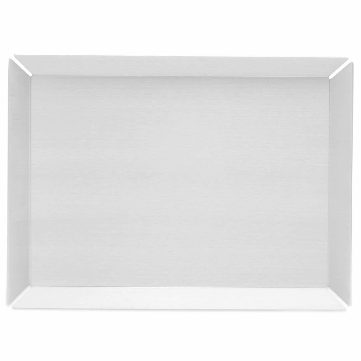 ferm LIVING Press Letter Tray in Aluminium 