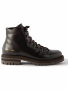 Common Projects - Leather Lace-Up Boots - Brown