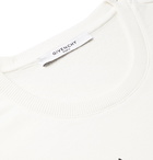 Givenchy - Printed Loopback Cotton-Jersey Sweatshirt - Men - Off-white