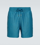 Frescobol Carioca Copacabana jacquard swim shorts