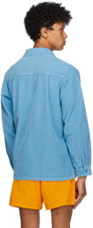 ERL Blue Corduroy Shirt