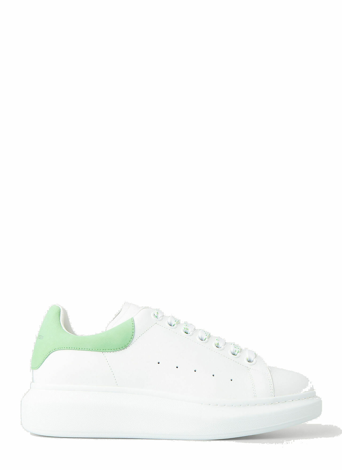 Larry Oversized Sneakers in Green Alexander McQueen