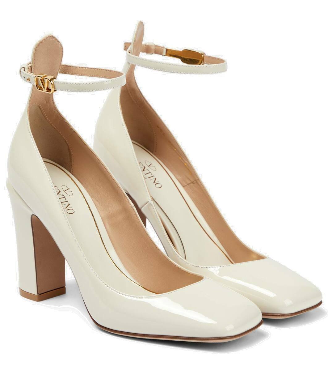 Valentino Garavani Tan-Go patent leather pumps Valentino
