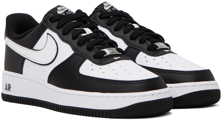 Nike Black & White Air Force 1 '07 Sneakers
