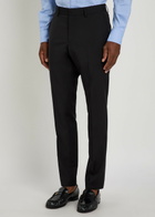 Boss Genius Slim-leg Wool Trousers Black