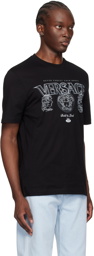 Versace Black 'The Evolution Of Medusa' T-Shirt