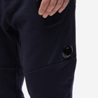 C.P. Company Men's Diagonal Raised Fleece Sweat Pant in Total Eclipse