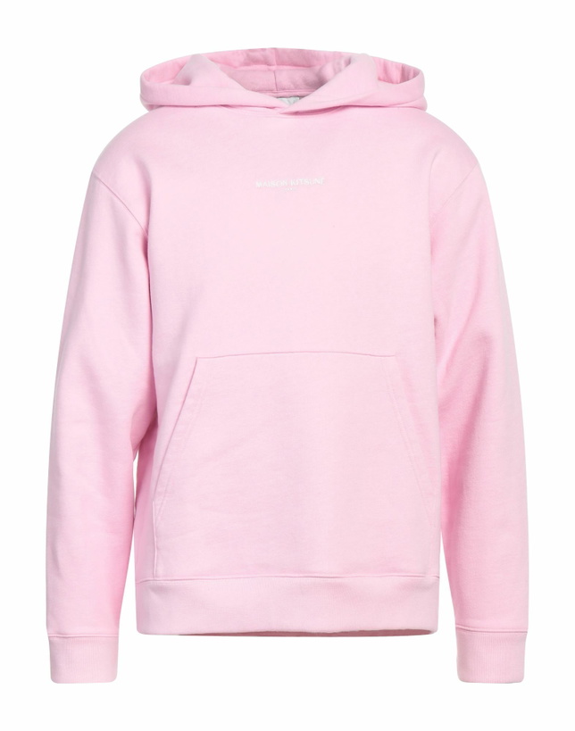 Photo: Maison Kitsuné Mens Sweatshirt in Pink