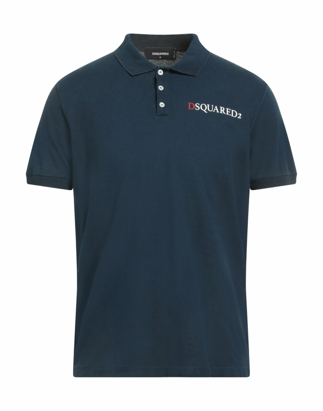 Photo: Dsquared2 Mens Polo shirt in Navy