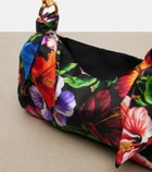Dolce&Gabbana Small floral satin tote bag