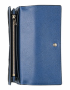 Valextra Womens Wallet in Blue