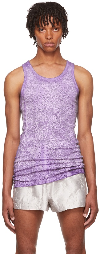Photo: Serapis Purple Let The Sea Resound And All That Is In It: Part 2 (Hippocampus) Tank Top