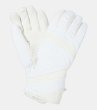 Toni Sailer Alek leather-trimmed ski gloves