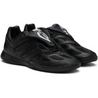 Y-3 Black Leather Predator Precision Sneakers
