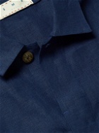 SMR Days - Aproader Linen Overshirt - Blue