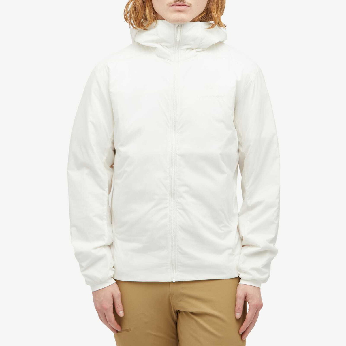 Arc'teryx Men's Atom Hoodie Jacket in Whiteout Arc'teryx