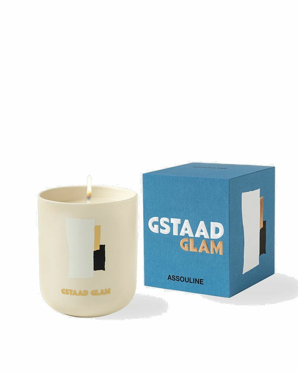 Photo: Assouline Gstaad Glam Travel Candle Beige - Mens - Home Deco