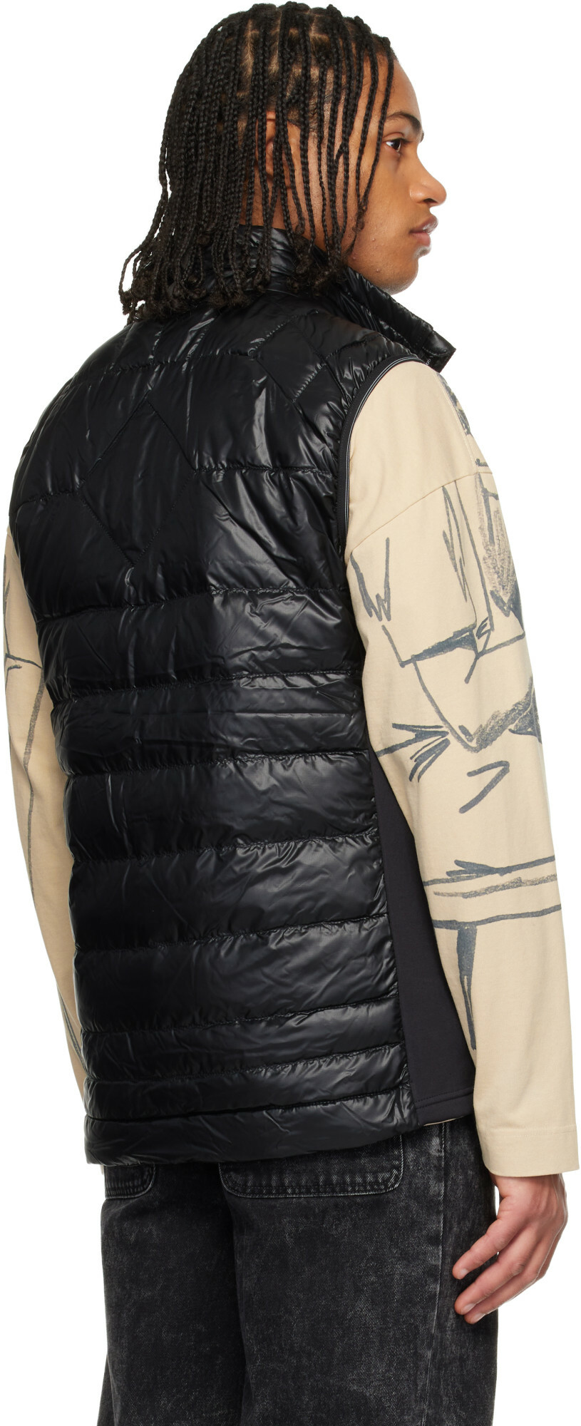 Canada Goose Black HyBridge Lite Down vest