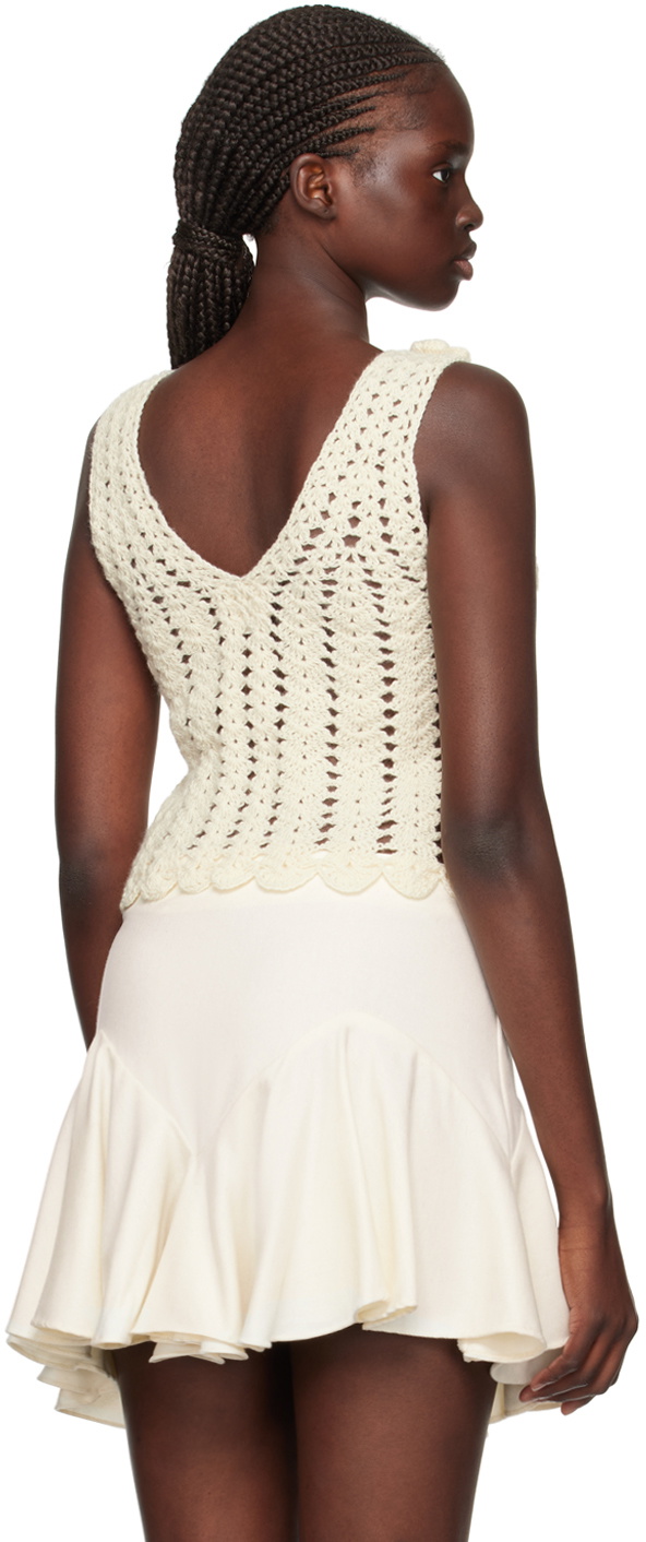 Tach Off-White Dunia Tank Top