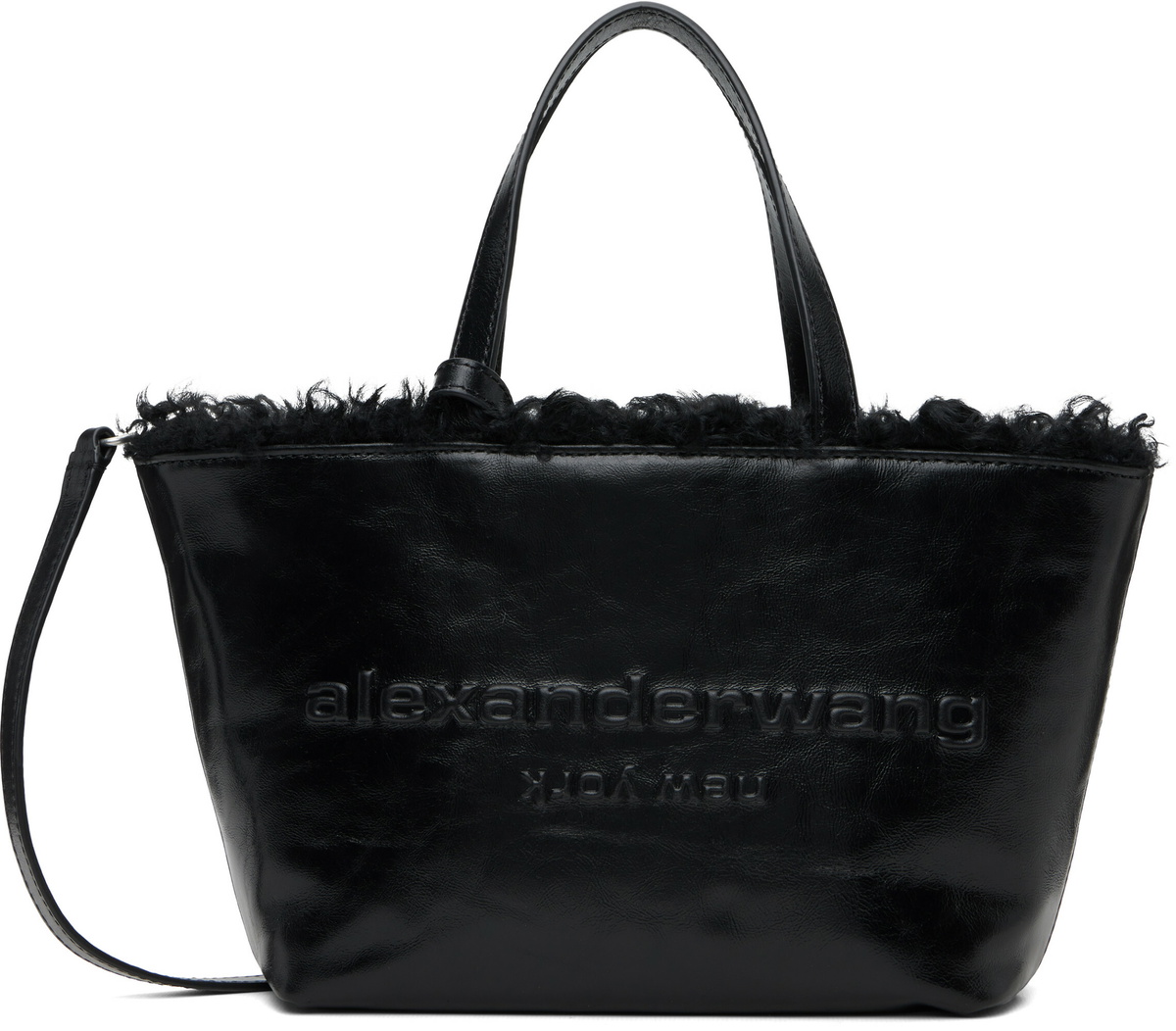 Alexander Wang Black Punch Small Tote
