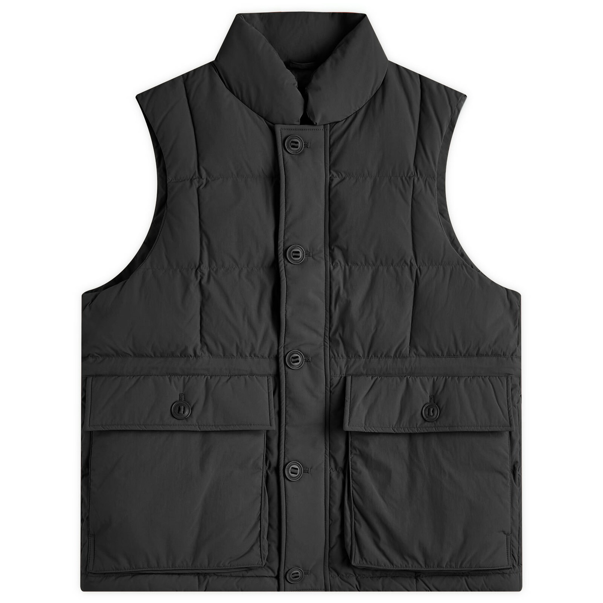 【ま】【極美品】FCRB REVERSIBLE DOWN VEST FrizmWORKS Men's Karokoram Down Vest in Black FrizmWORKS